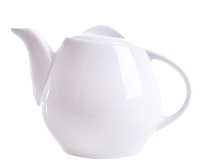 Teapot isolated on white