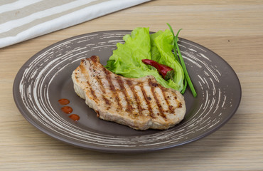 Grilled t-bone steak