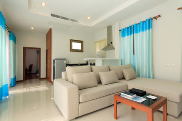 hotel living room