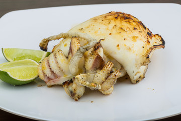 Grilled cuttlefish