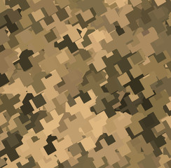 Abstract Vector Military Camouflage Background