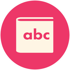 Alphabet book icon