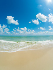 Tropical beach in Koh Samui