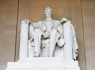 Fototapeta premium Abraham Lincoln statue