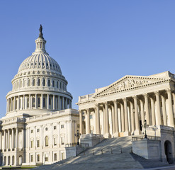 Naklejka premium US Capitol Building, Washington DC