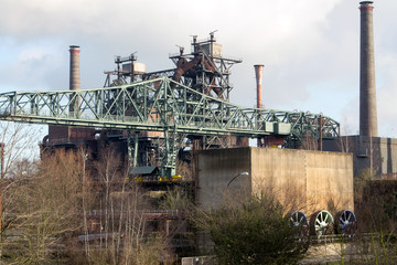 Obraz premium Ehemaliges Hüttenwerk Landschaftspark Duisburg