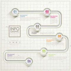 simplicity infographic template design