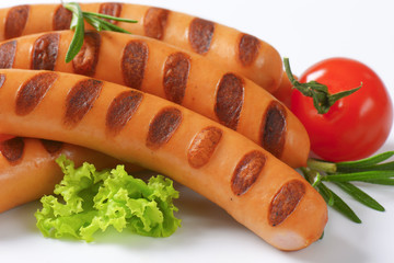 Grilled Vienna sausages