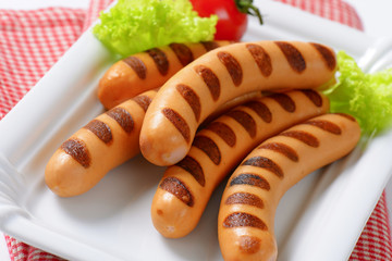 Grilled Vienna sausages