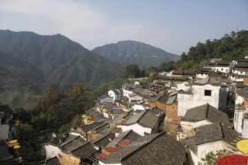 Fototapeta na wymiar wuyuan,the most beautiful village in China