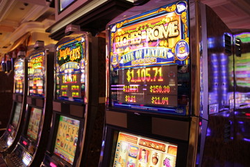 Fototapeta na wymiar Gambling machine