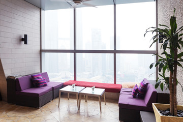 modern office lobby room