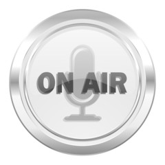 on air metallic icon