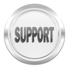 support metallic icon