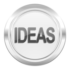 ideas metallic icon