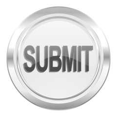 submit metallic icon