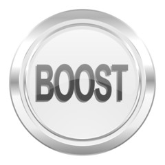 boost metallic icon