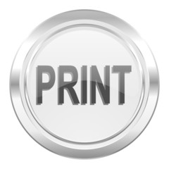 print metallic icon