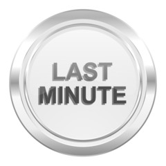 last minute metallic icon