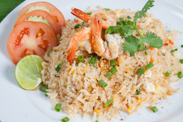 Fried Rice with Shrimp