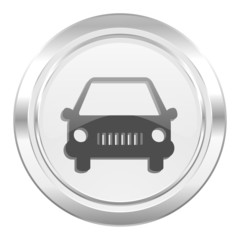car metallic icon auto sign