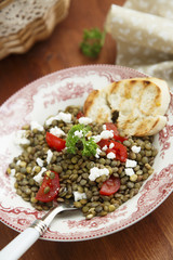 Lentil salad