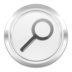 search metallic icon