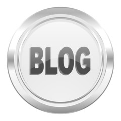 blog metallic icon