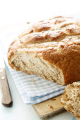 Homemade bread