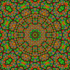 kaleidoscope multi colored