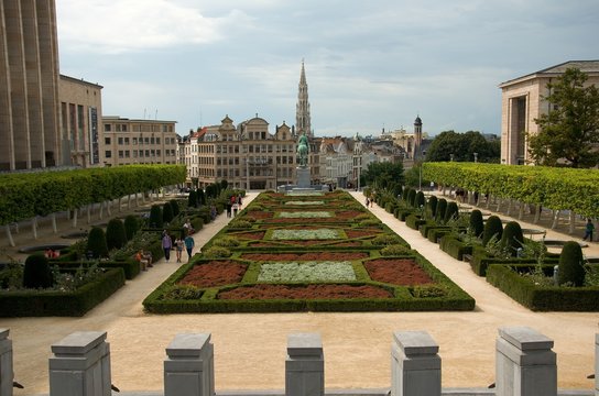 Albertine-Square in Brussels