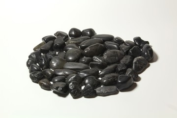 black stones