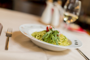 Food on the table
