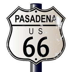 Pasadena Route 66 Sign