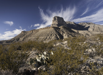 Fototapeta na wymiar Guadalupe Mountains National Park