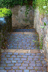 Stone steps, Saarburg