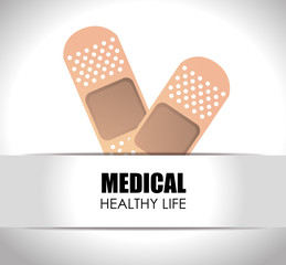 Medical design, vector illustration.