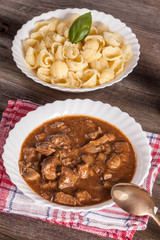 Goulash soup.