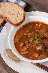 Goulash soup.