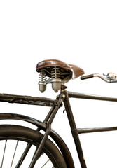 Fototapeta na wymiar Isolated Vintage Bike