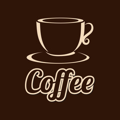 Coffee design, vector illustration.