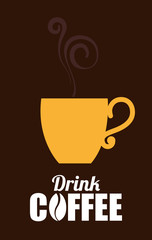 Coffee design, vector illustration.