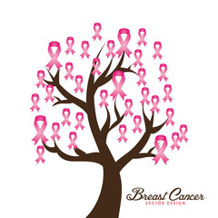 Cancer design over white background vector illustration