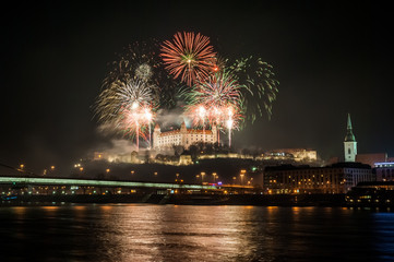 Fireworks on the Castle