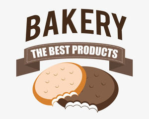 Bakery design over white background vector illustration