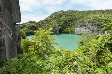 Fototapeta premium View point of Ang Thong Islands national park