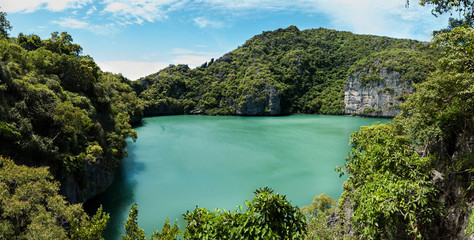 Panorama Koh Samui Ang Thong Islands national park