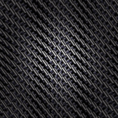 Carbon fiber textured  background - vector pattern.