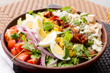 Egg and tomato salad