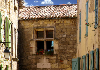 Obraz premium Cordes sur ciel